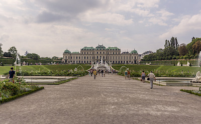 Belvedere Castle in Vienna, Austria. Photo via Flickr:Miguel Mendez
