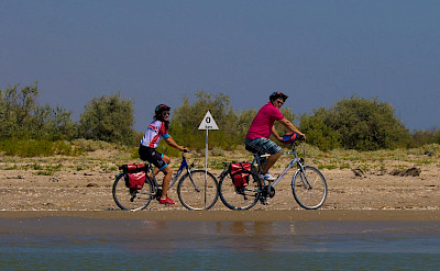 On the Danube Delta Bike Tour in Romania. Photo via TO 