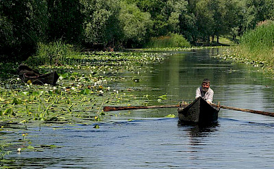 Fishing and boating on the Danube Delta. CC:Spiridon MANOLIU
