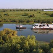 Danube Delta - Panoramic Views over the Danube Delta. toRR