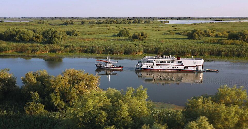 Panoramic Views over the Danube Delta. toRR