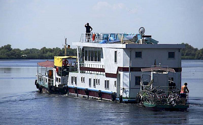 The Danube Delta's Hotel Boat.