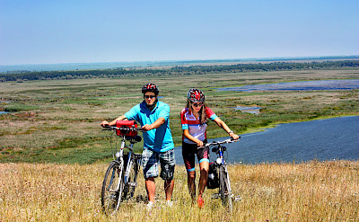 On the Danube Delta Bike Tour in Romania. Photo via TO