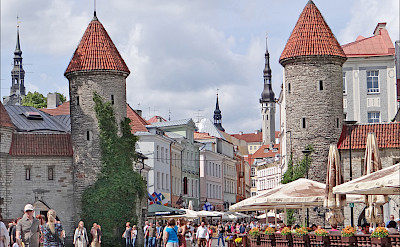Old Town of Tallinn, Estonia. Flickr:Jean-Pierre Dalbera