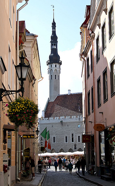 UNESCO World Heritage town of Tallinn in Estonia. CC:Hedwig Storch