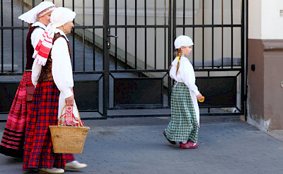 Costumes in Vilnius, Lithuania. Flickr:Andreas Lehner