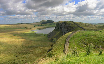 Hadrian's Wall. Photo via Wikimedia Commons:Michael Hanselmann
