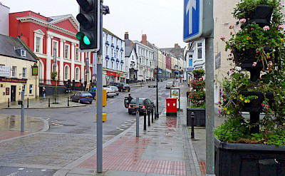 High Street in Haverfordwest, South Wales, United Kingdom. Photo via Flickr:Dave Collier