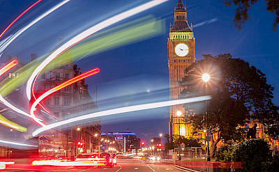 Big Ben in London, the largest city in England. Flickr:hexadb