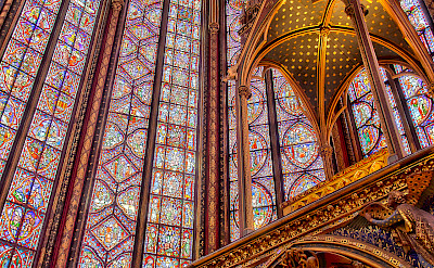 Saint Chapelle in Paris, France. CC:Denfr