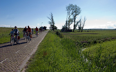 Biking near Spakenburg, Utrecht, the Netherlands. ©TO