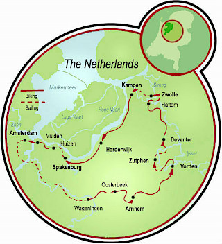 Authentic Holland Map
