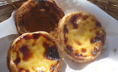 Pastéis de nata - a popular Portuguese egg tart pastry. Photo courtesy of Tour Operator.