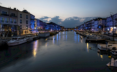 Canal in Sete, France. Flickr:Christian Ferrer