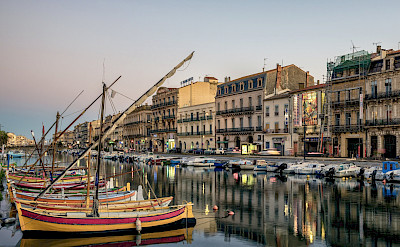 Harbor in Sète, France. Flickr:Christian Ferrer