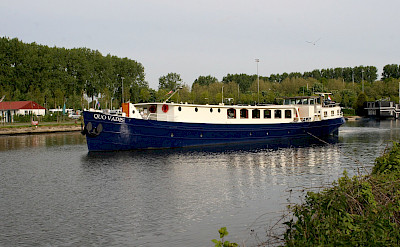 The Quo Vadis navigates the waterways of Holland, Belgium, & Germany