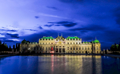 Belvedere Schloss in Vienna, Austria. Flickr:Kieker