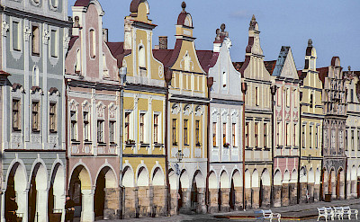 Telc is a UNESCO site in Moravia, Czech Republic. Creative Commons:Michal Lewi