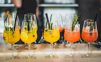 Summer cocktails in Rhine River in Cologne, Germany. Flickr:Marco Verch Professional