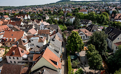 Overlooking Karlstadt in Bavaria, Germany. Flickr:Andrea Ullius
