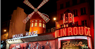 Moulin Rouge in Paris! Photo via Flickr:Moyan Brenn