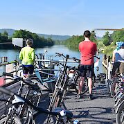 Looking over the Marne River | Clair d’Etoile | Bike & Boat Tour