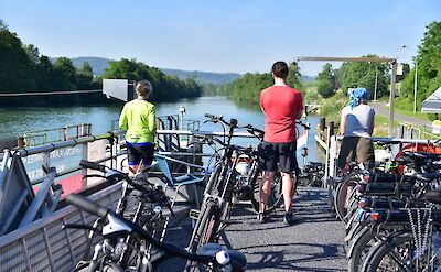 Looking over the Marne River | Clair d’Etoile | Bike & Boat Tour