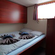 Double bed | Clair d’Etoile | Bike & Boat Tour