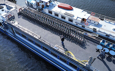 Deck | Clair d&rsquo;Etoile | Bike & Boat Tour