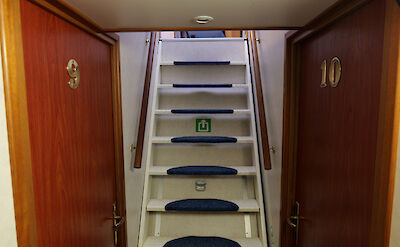 Stairs | Clair d&rsquo;Etoile | Bike & Boat Tour