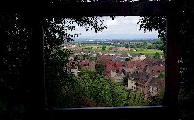 Overlooking Kaysersberg in Alsace, France. Flickr:yannick ledein