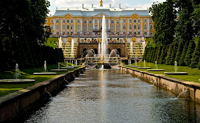 Peterhof Palace and Gardens in St Petersburg, Russia. Flickr:Woody Hibbard 