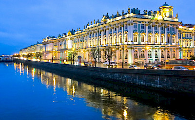 Saint Petersburg on the Neva River, Russia. Flickr:Ninara 
