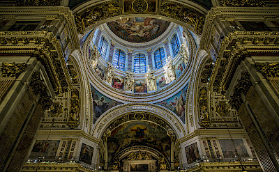 Saint Isaac's Cathedral in Saint Petersburg, Russia. Flickr:Ninara
