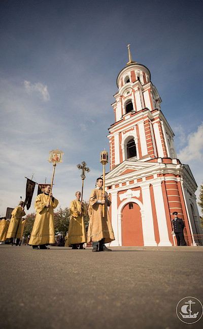 Religious ceremony in Staraya Russa, Russia. Flickr:Saint Petersburg Theological Academy