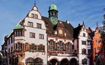 Neues Rathaus in Freiburg, Germany. Photo via Wikimedia Commons:Joergens.mi