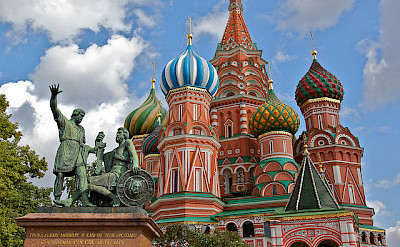 St. Basil's Cathedral, Red Square. Photo via Flickr:jurvetson 