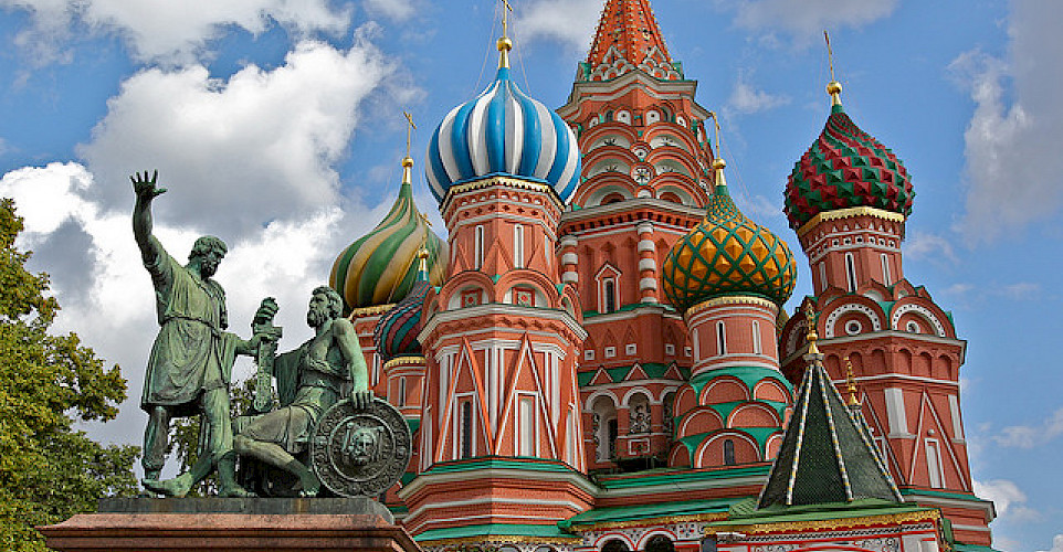 St. Basil's Cathedral, Red Square. Photo via Flickr:jurvetson 