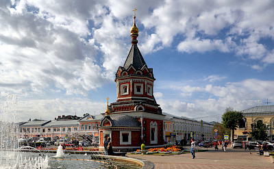 Chapel of Alexander Nevsky, Yaroslavl. Photo via Flickr:Alexxx1979 