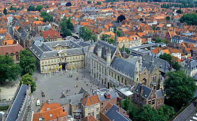 Gorgeous architecture in Bruges, West Flanders, Belgium. Creative Commons:Benjamin Rossen