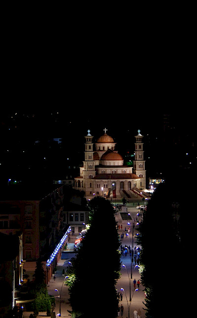 The Resurrection Cathedral in Korçë, Albania. CC:Morice Olivier