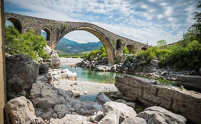 Great old arch bridges in Albania! CC:Sali Jonuzi