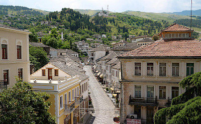 Old Quarters of Gjirokastër in Albania. CC:Armin