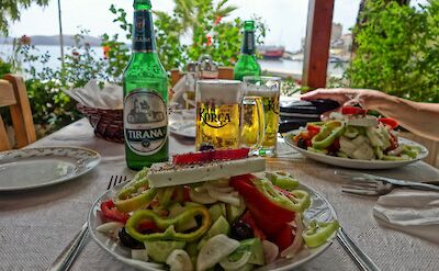 Lunch in Sarandë, Albania. Flickr:gula08