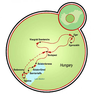 Hungarian Rhapsody Map