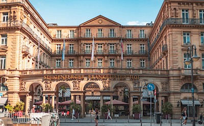 Hotel in Frankfurt, Germany. Unsplash@Yahya Momtaz