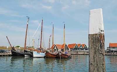 Row of boats on the Island of Texel, Netherlands. Unsplash@Vigouroux Gerald