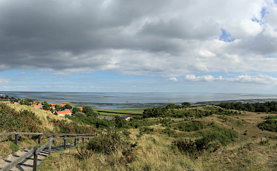 View from lighthouse in Vlieland, Province Friesland. Flickr:Paul Arps