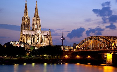 Cathedral of Cologne along the Rhine River in Germany. Flickr:Jiuguang Wang