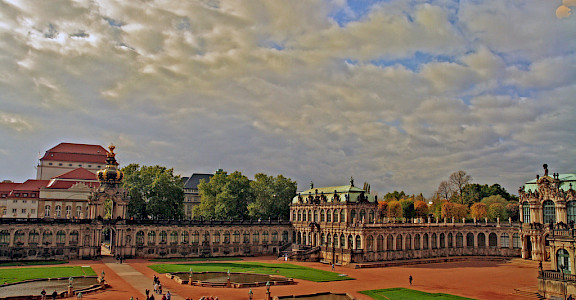 Zwinger Palace in Dresden, Germany. Flickr:bert kaufmann